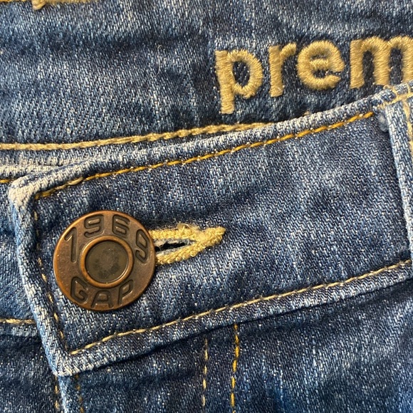 Gap Premium Skinny Jean Color Distressed - Picture 4 of 8